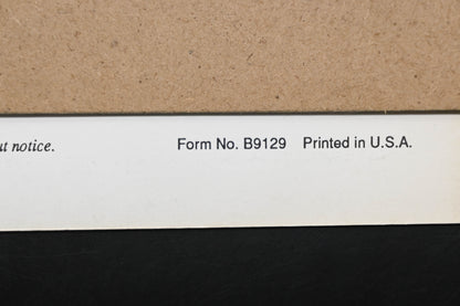 Bunton B9129 36" - 52" Hydrostatic Mowers Owner's Manual