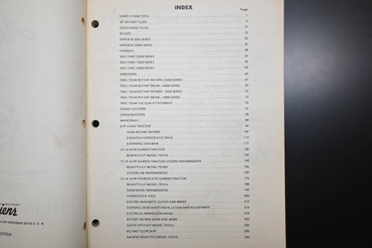 Ariens 000033 77 Gard-N-Yard Tractors Sno-Thro Shop Repair Manual