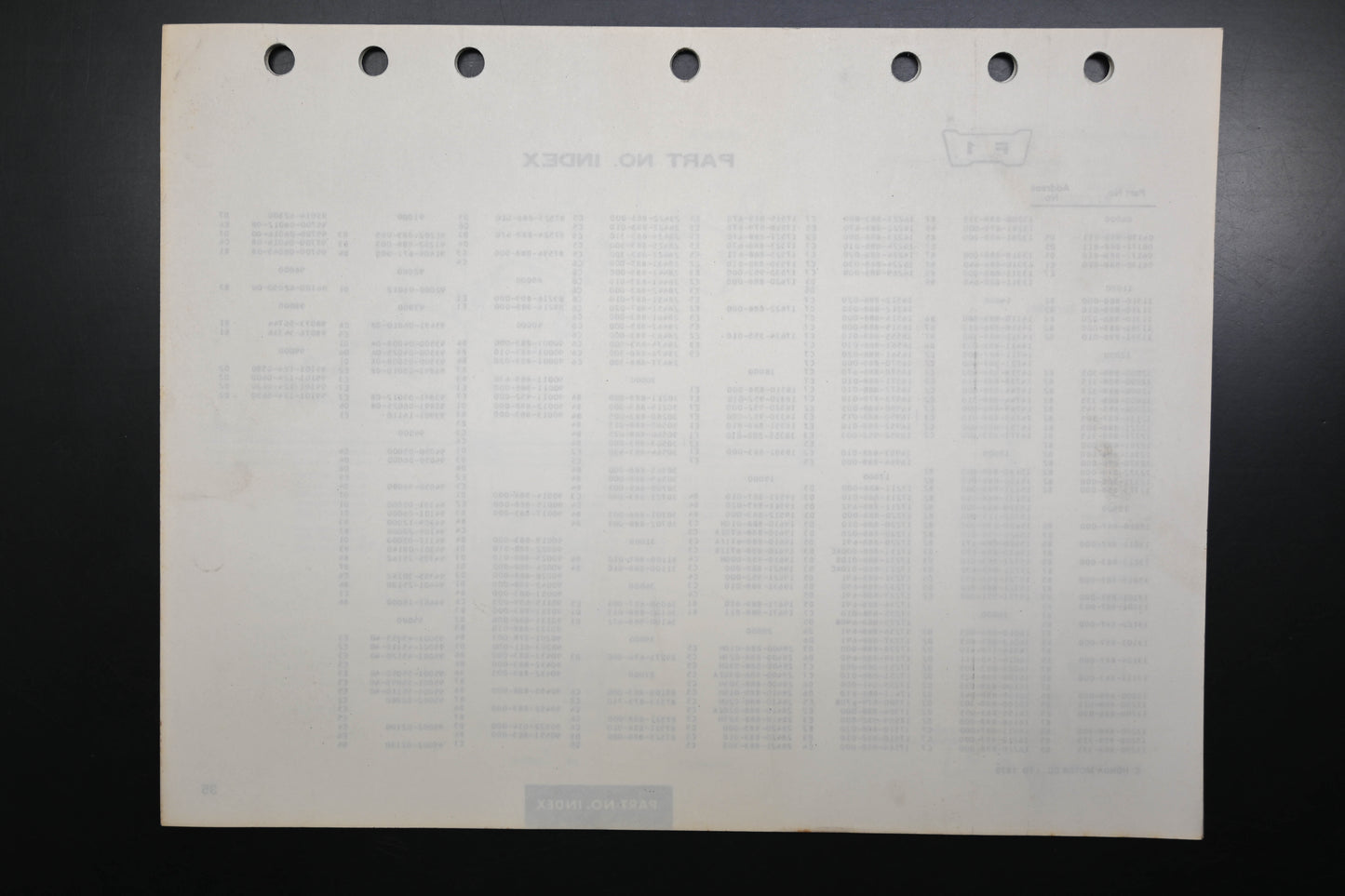 OEM Honda 148881E1 GV150 GV150K1 Engine Parts Catalog