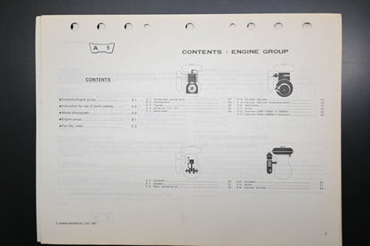 OEM Honda 148901E2 G400 G400K1 Engine Parts Catalog