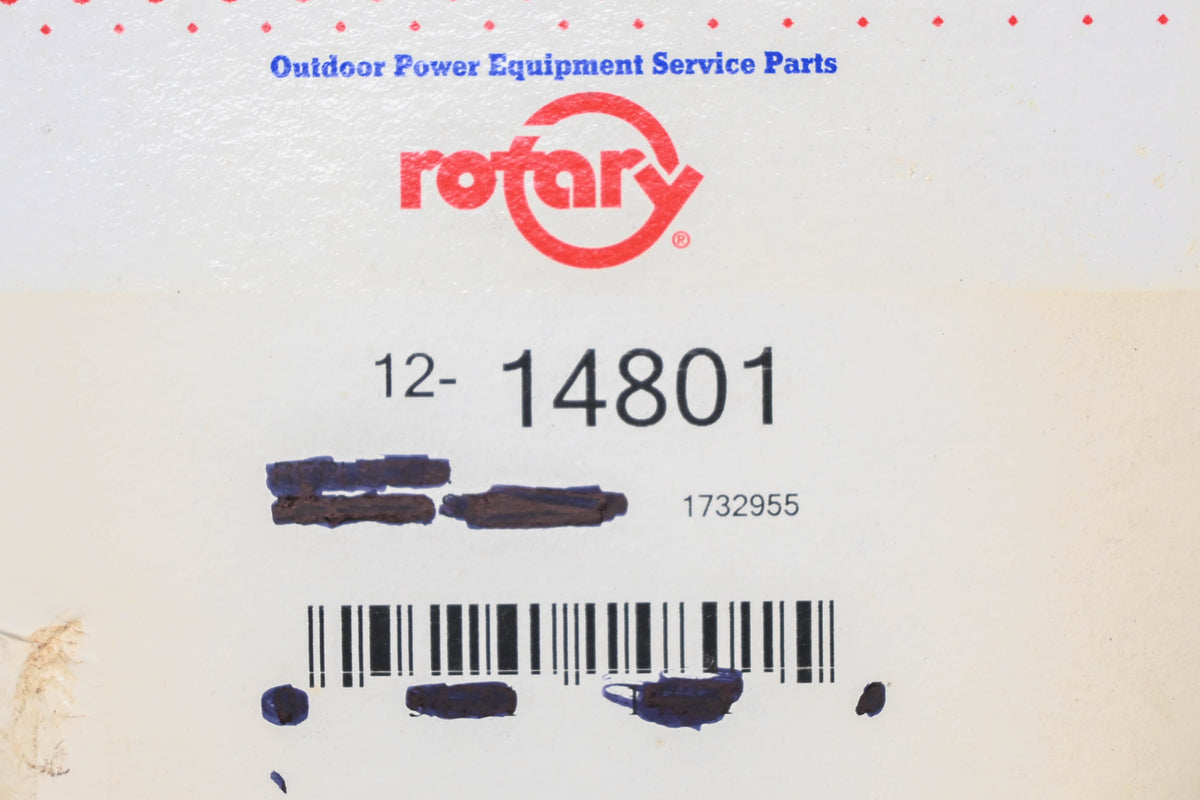Rotary 12-14801, 14801, 1732955 Replacement V-Belt NOS