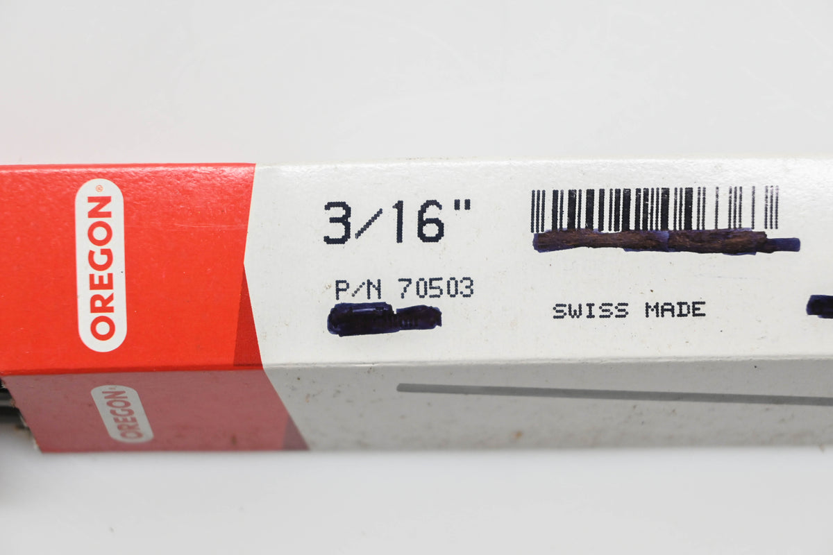 Oregon 70503 3/16" Round Chainsaw File NOS