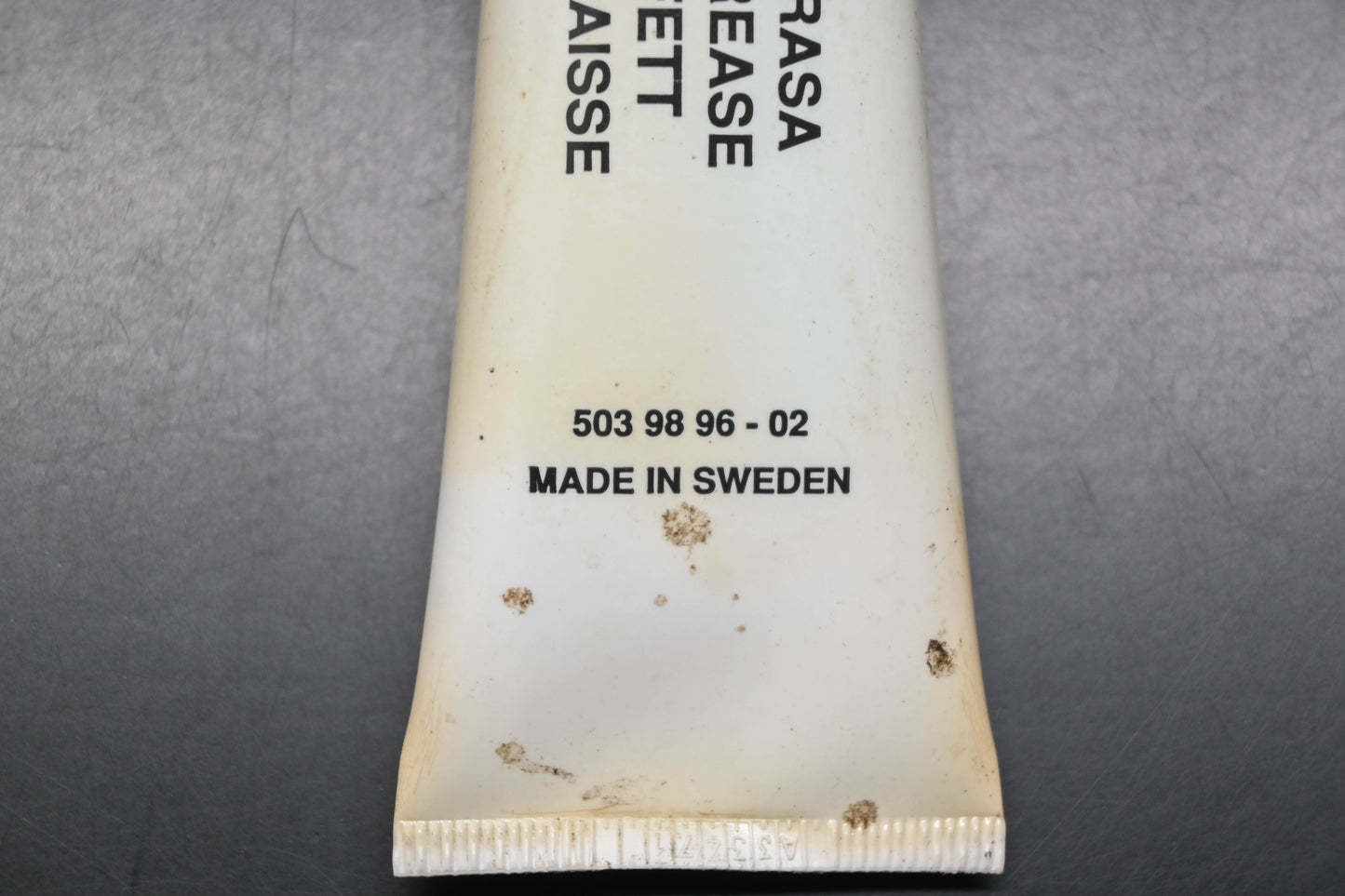 New OEM Husqvarna 503 98 96-02, 503989602 Grease Tube NOS