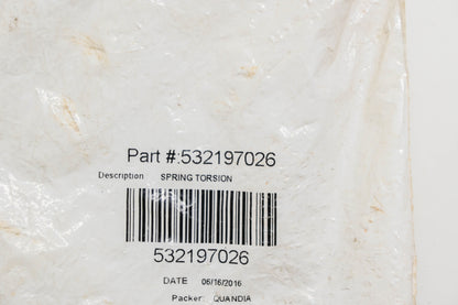 New OEM Husqvarna 532 19 70-26, 532197026 Torsion Deflect Spring NOS