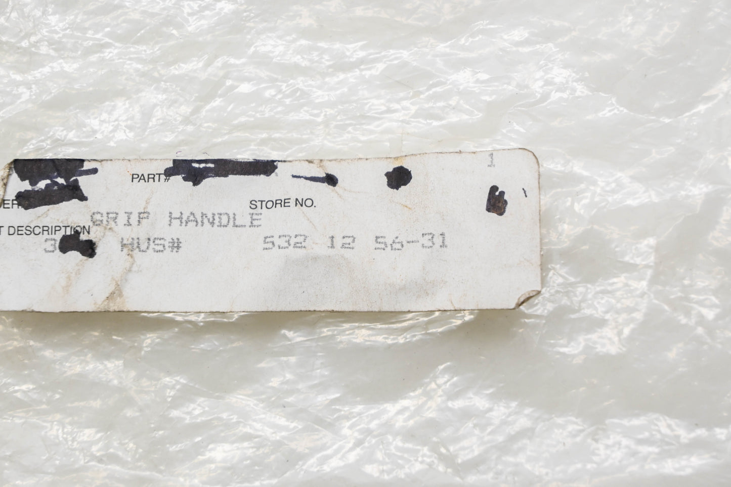 New OEM Husqvarna 532 12 56-31, 532125631 Handle Grip NOS
