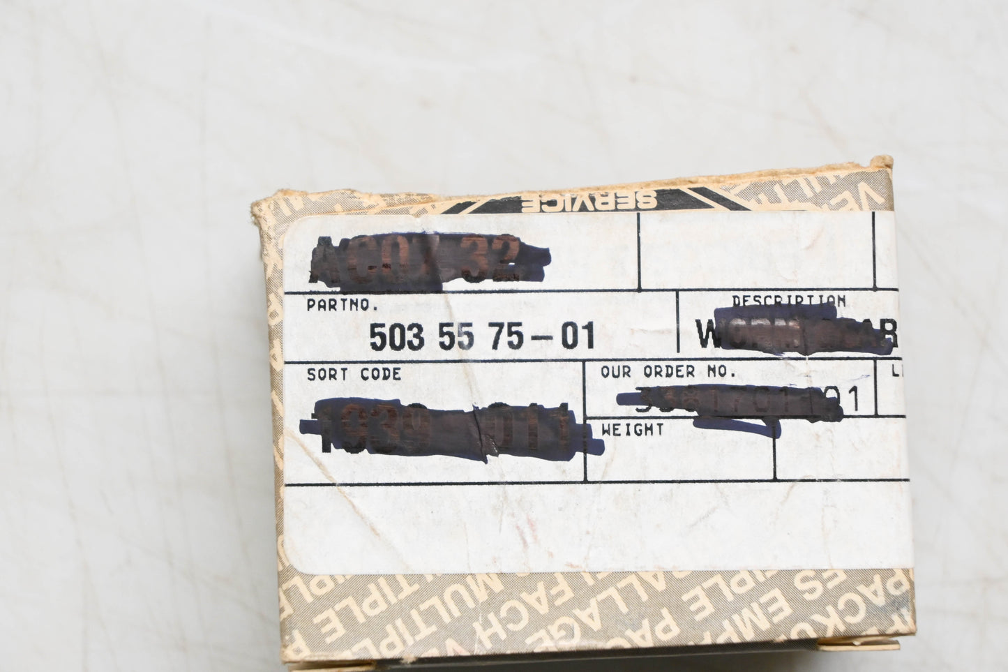 New OEM Husqvarna 503 55 75-01, 503557501 Oiler Gear NOS