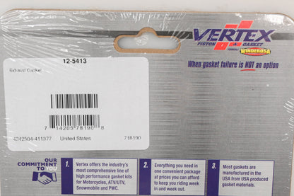 Vertex 12-5413 Exhaust Gasket NOS