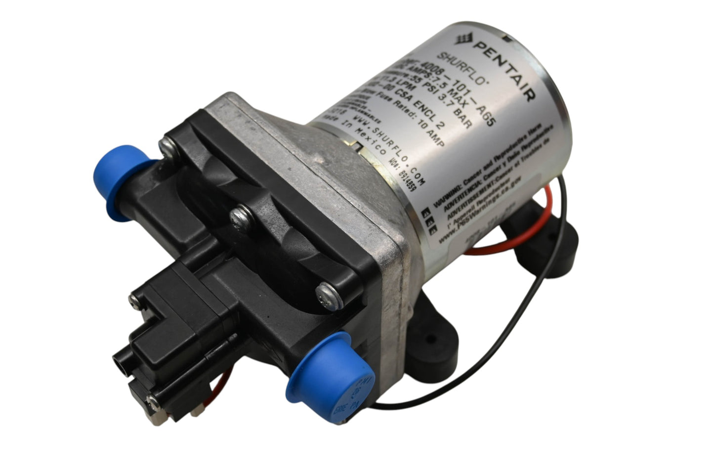 Pentair 4008-101-A65 3GPM 12VDC-7.5A Water Pump NOS