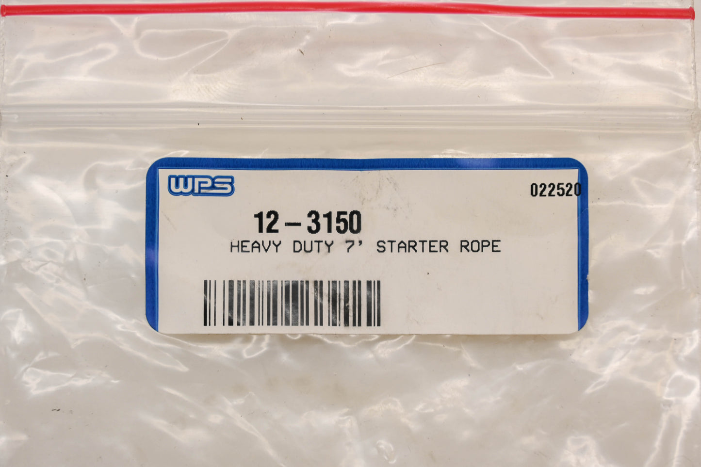 WPS 12-3150 7' Heavy Duty Starter Rope NOS