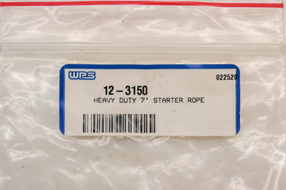 WPS 12-3150 7' Heavy Duty Starter Rope NOS
