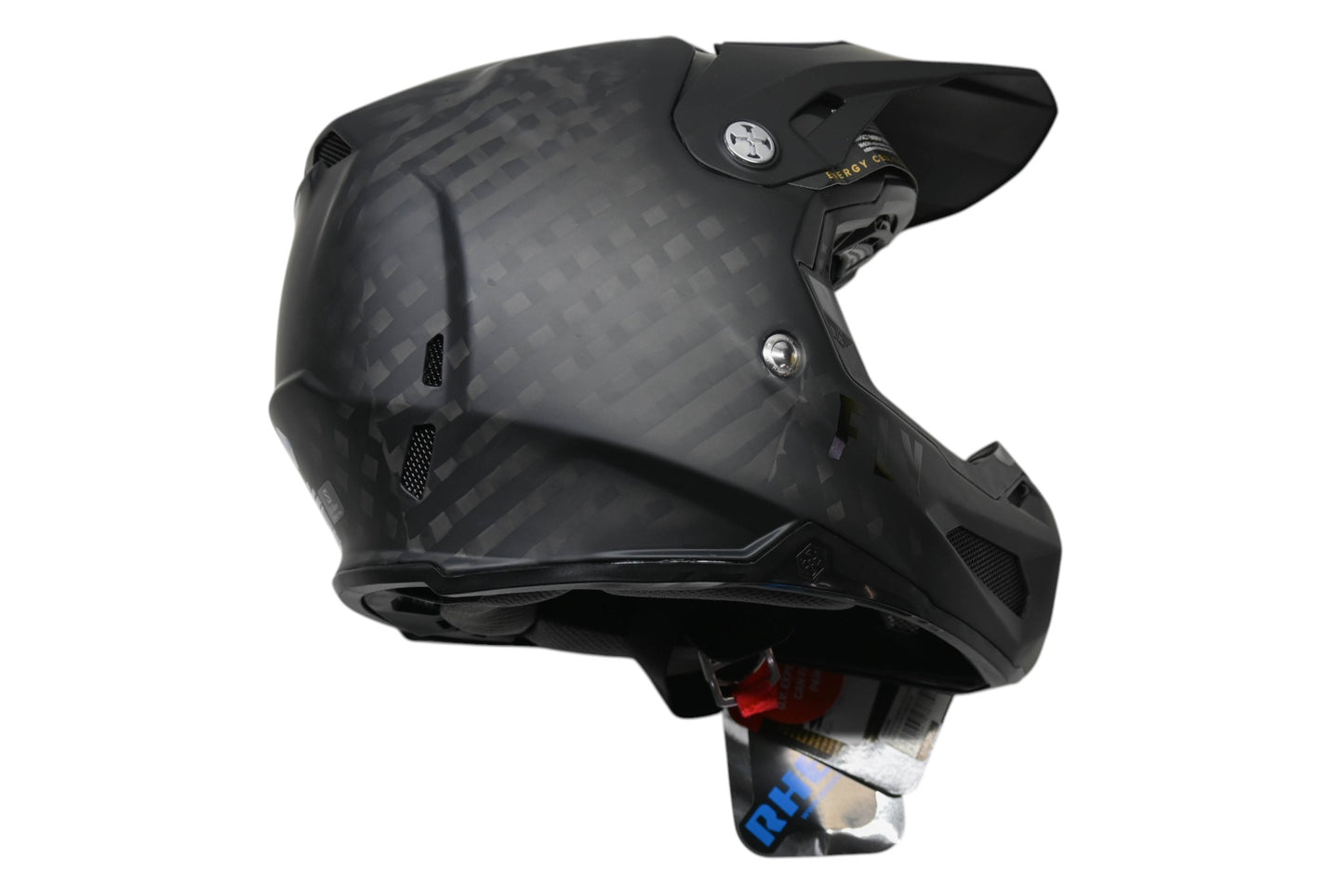 Fly Racing 73-4429S Small Matte Black Formula Carbon Helmet NOS