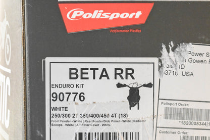 Polisport 90776 White Enduro Plastics Kit NOS