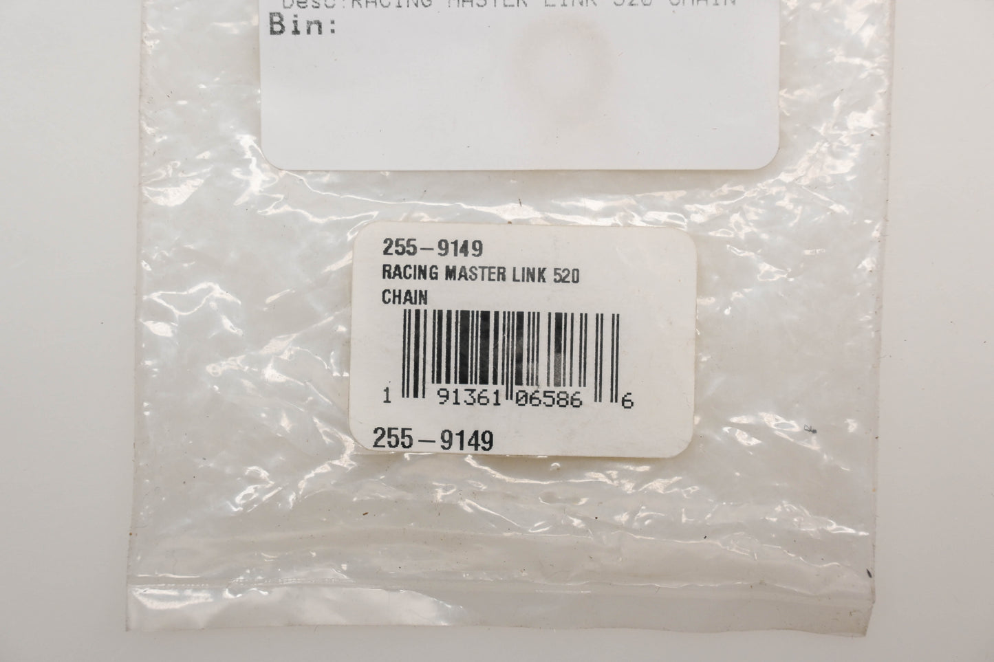 Fly Racing 255-9149 520 Chain Master Link Kit NOS
