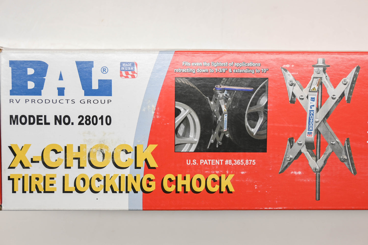 BAL 28010 X-Chock Tire Locking Chock Kit NOS