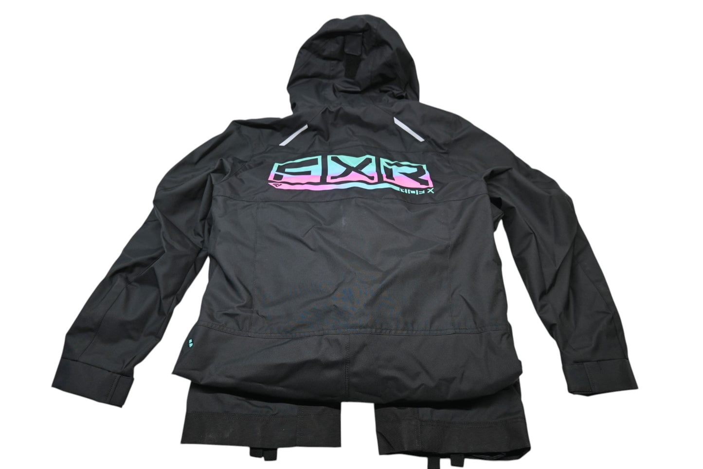 FXR 232912-1052-10 Size 10 Women's Black/Mint-E Pink Fade Recruit Lite Monosuit NOS