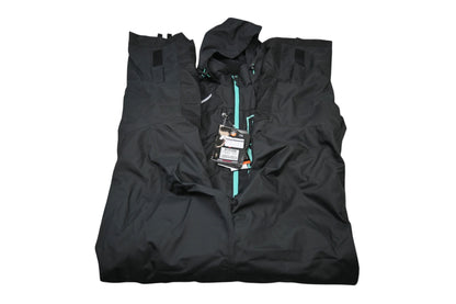 FXR 232912-1052-10 Size 10 Women's Black/Mint-E Pink Fade Recruit Lite Monosuit NOS