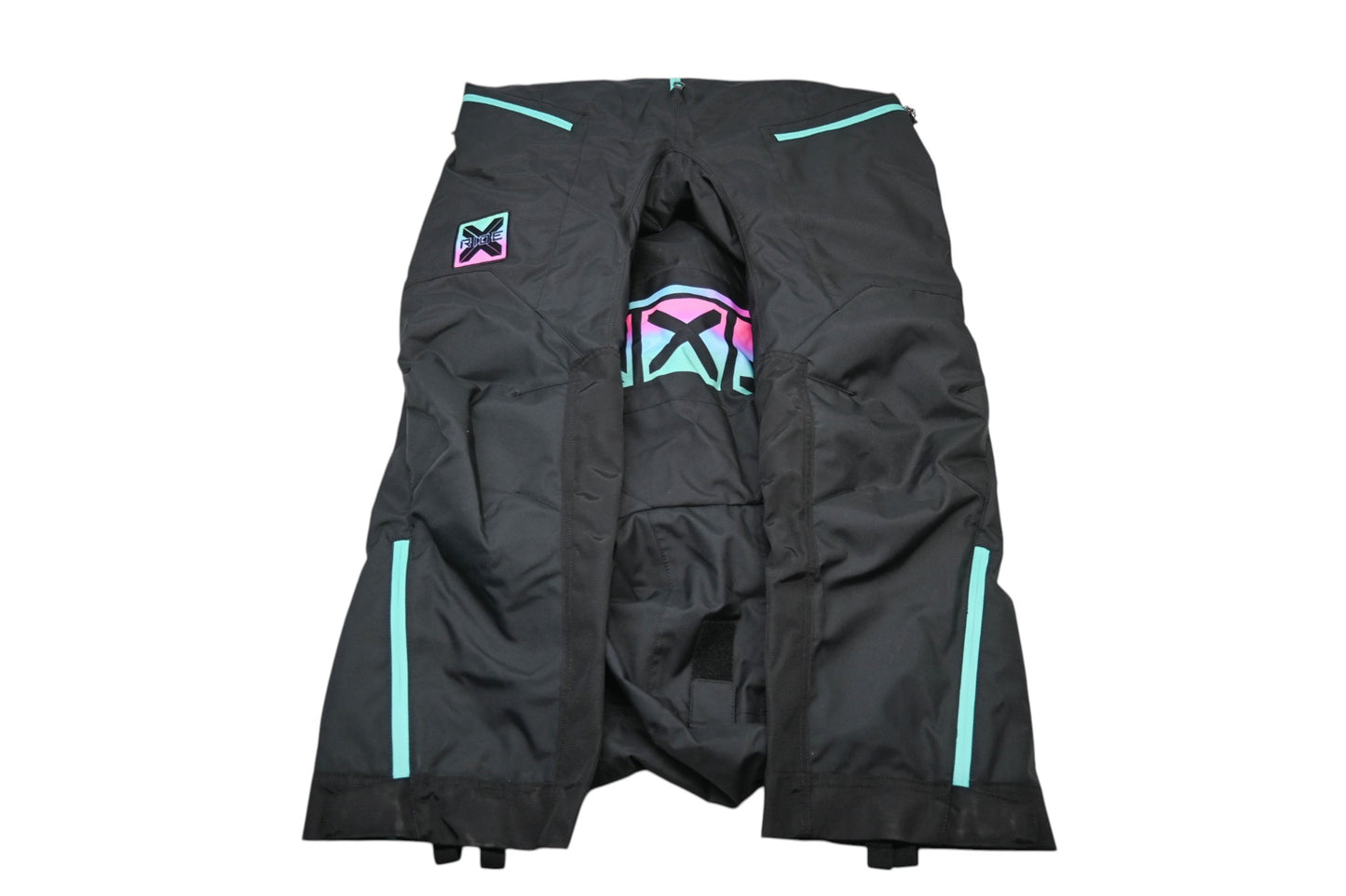FXR 232912-1052-10 Size 10 Women's Black/Mint-E Pink Fade Recruit Lite Monosuit NOS