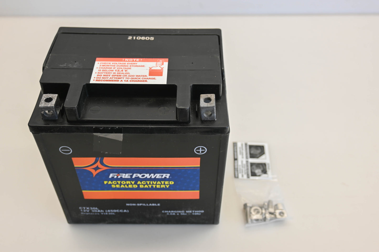 Fire Power 49-2275, CTX30L, YIX30L 12V-30Ah Factory Activated Sealed Battery NOS
