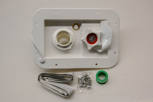 Valterra A01-2001VP White Gravity/City Water Inlet Kit NOS