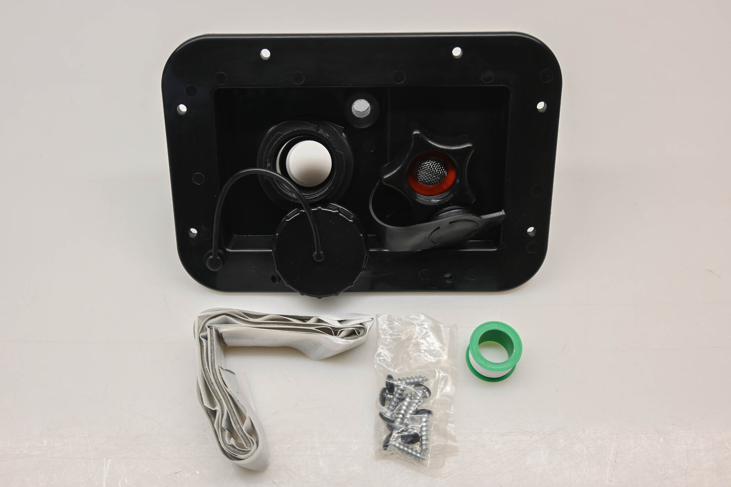 Valterra A01-2001BKVP Black Gravity/City Water Inlet Kit NOS