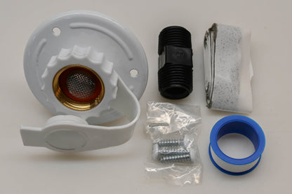 Valterra A01-0171LFVP 1/2" FPT Flush Mount Water Inlet Kit NOS