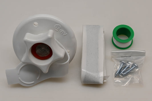 Valterra A01-0168VP 1/2" MPT Flush Mount Water Inlet Kit NOS