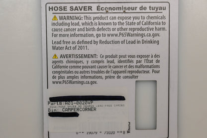Valterra A01-0020VP 90� Hose Saver NOS