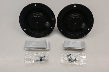Valterra A01-2003BKVP 1/2" Black MPT Gravity Water Inlets Qty 2 NOS