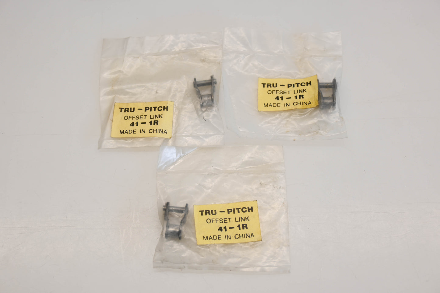 Tru-Pitch 41-1R Offset Links Qty 3 NOS