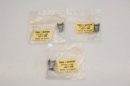 Tru-Pitch 41-1R Offset Links Qty 3 NOS