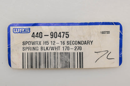 Speedwerx 440-90475, CCH5-N-170-270 Black/White 170/270 Secondary Clutch Spring