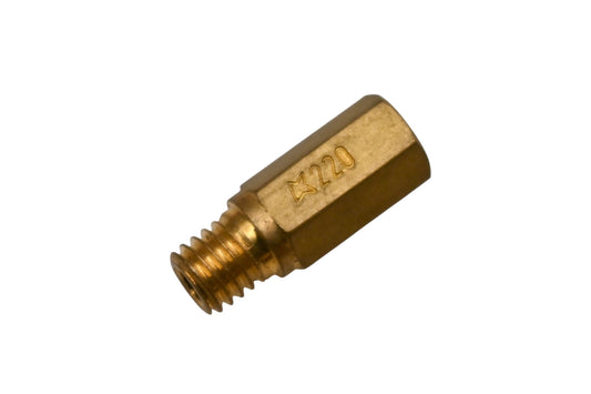 Keihin 99101-357-220 #220 Hex Main Jet NOS