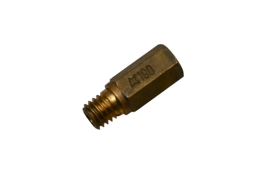 Keihin 99101-357-190 #190 Hex Main Jet NOS