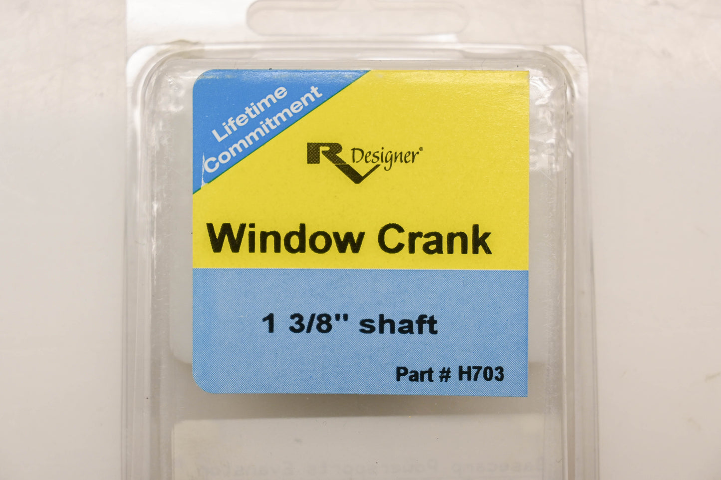 RV Designer H703 1-3/8" Shaft Window Crank NOS