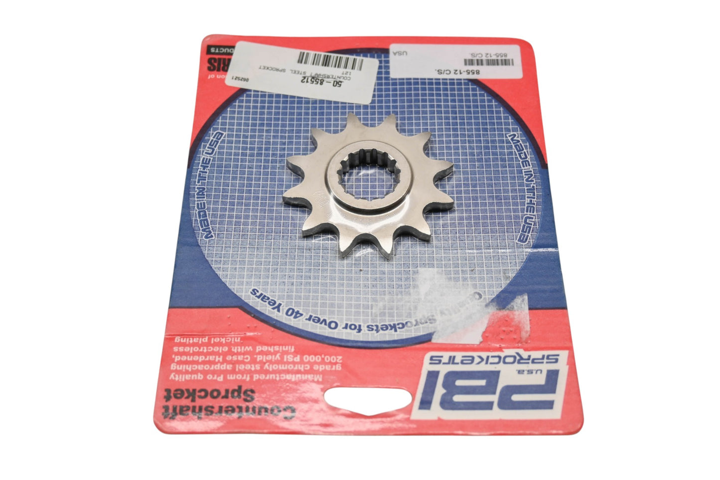 PBI 855-12 C/S, 855-12T, 50-85512 12T/15 Spline Countershaft Sprocket NOS