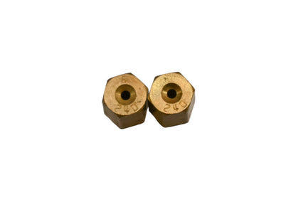 Aftermarket 134-8240 #240 Small Hex Main Jets Qty 2