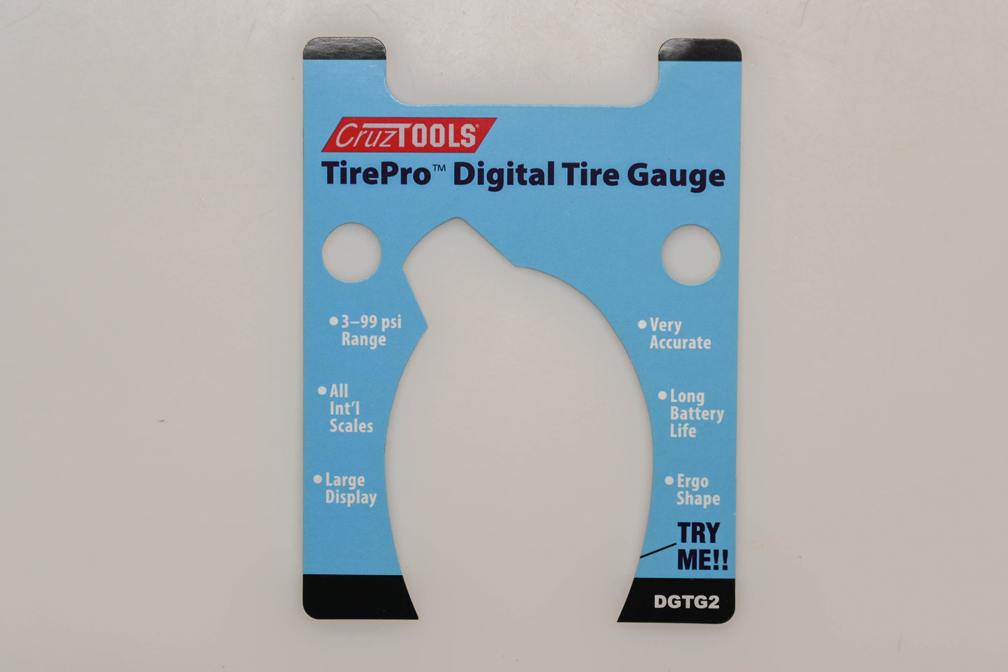 Cruztools DGTG2 3-99PSI Digital Tire Pressure Gauge NOS