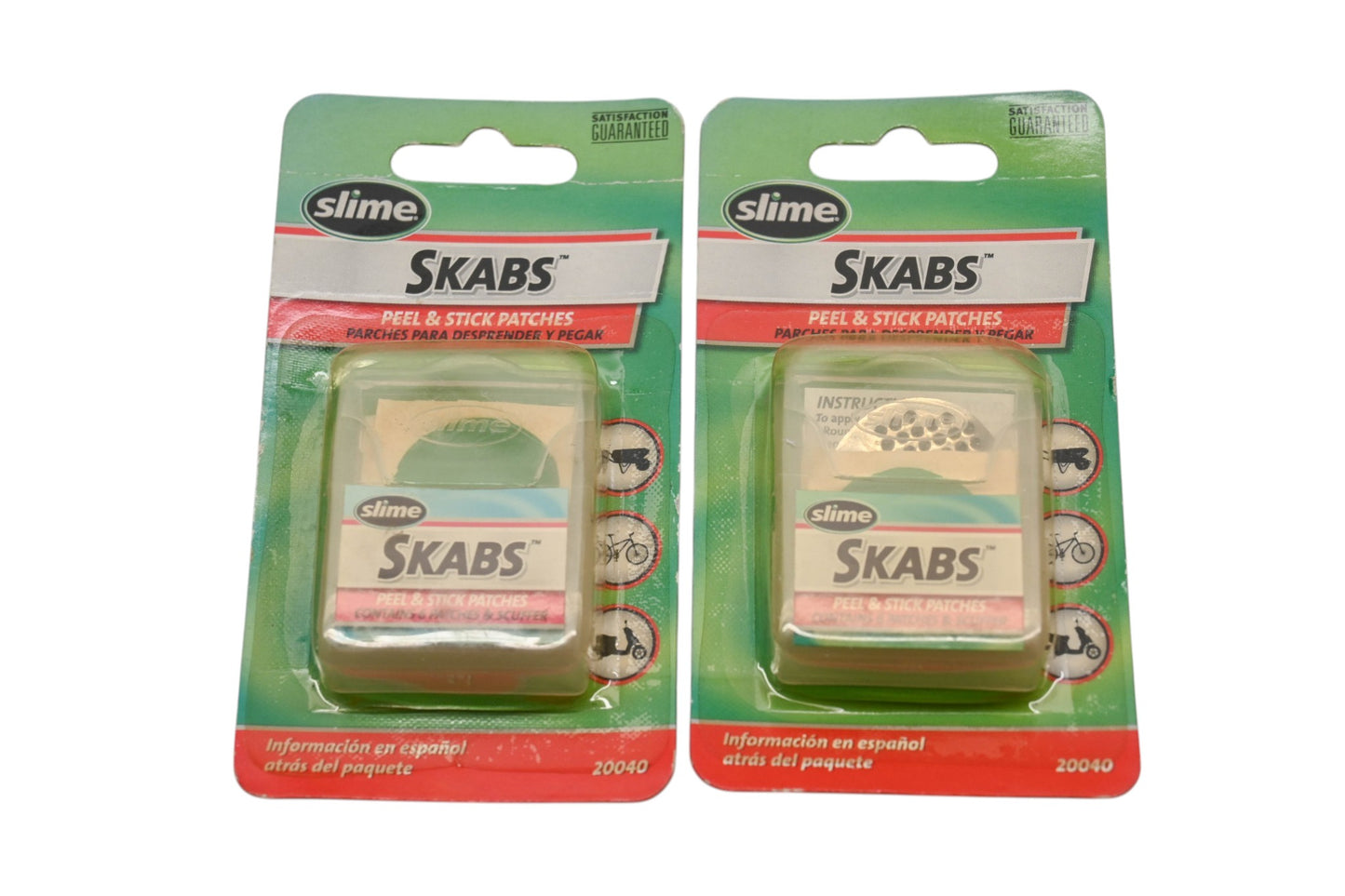 Slime 20040 Skabs Peel & Stick Patch Kits Qty 2 NOS