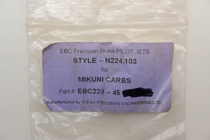EBC EBC224-45 #45 Pilot Jets Qty 2 NOS