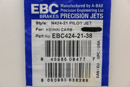 EBC EBC424-21-38 #38 Pilot Jets Qty 2 NOS