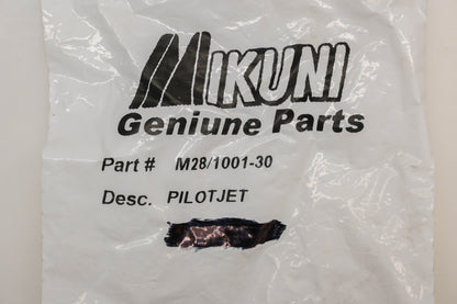 Mikuni M28/1001-30 #30 Pilot Jets Qty 2 NOS