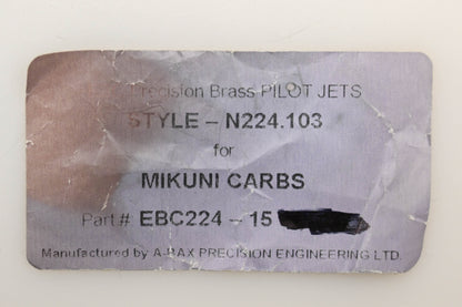 EBC EBC224-15 #15 Pilot Jets Qty 2 NOS
