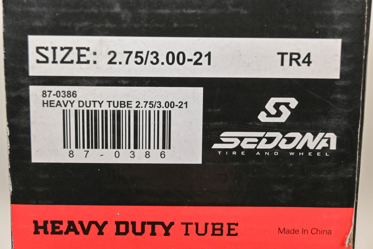 Sedona 87-0386 2.75/3.00-21 TR4 Heavy Duty Tube NOS