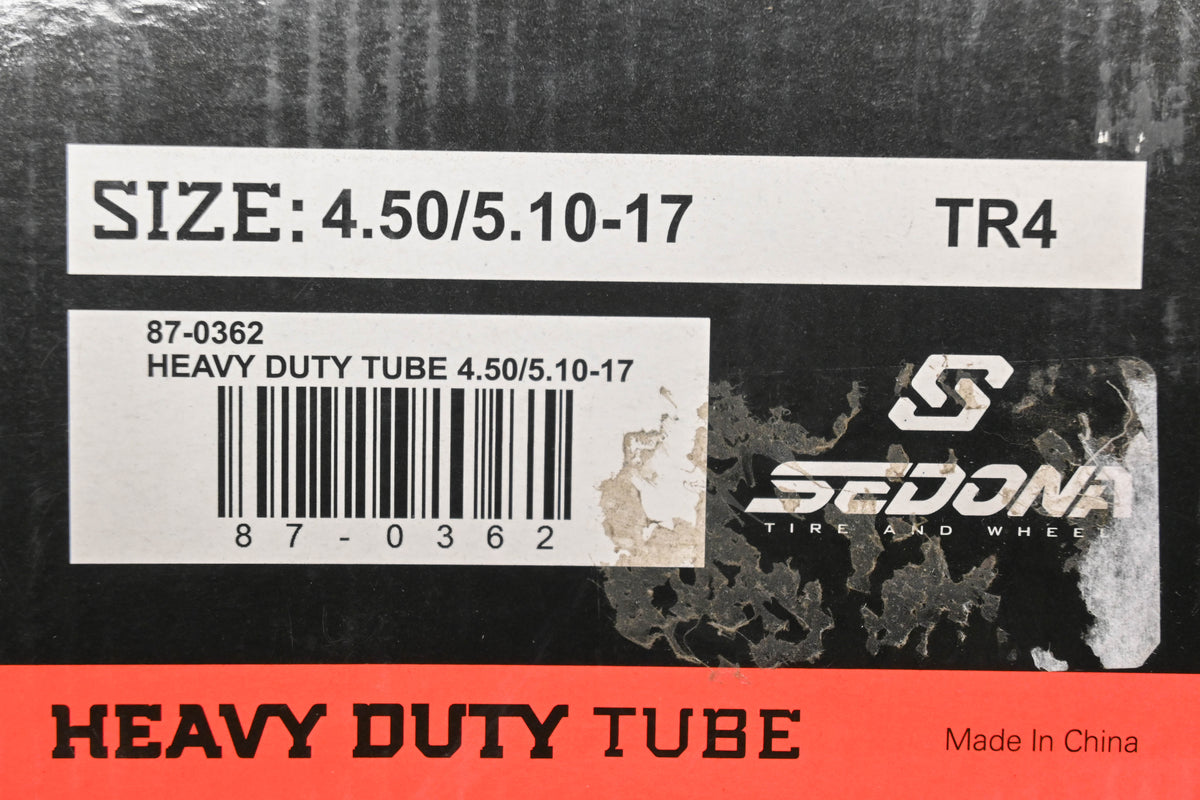 Sedona 87-0362 4.50/5.10-17 TR4 Heavy Duty Tube NOS