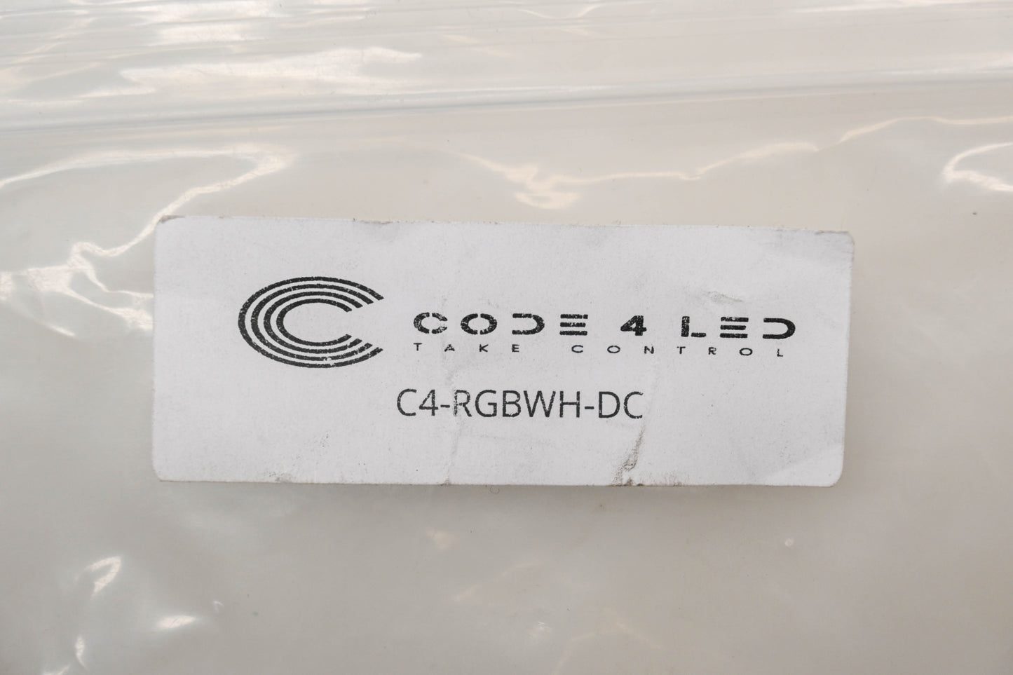 Code4LED C4-RGBWH-DC 12VDC Pro RGB Whip Light Controller Kit NOS