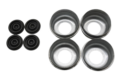 Aftermarket 125101, 125030 2-3/8" Axle Grease Cap Kit NOS
