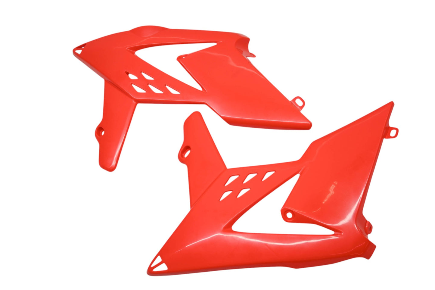 Polisport 8418500001 Red Radiator Shroud Kit NOS