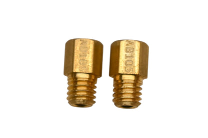 EBC HJ105-4, AB105 #105 Small Hex Head Main Jets Qty 2 NOS