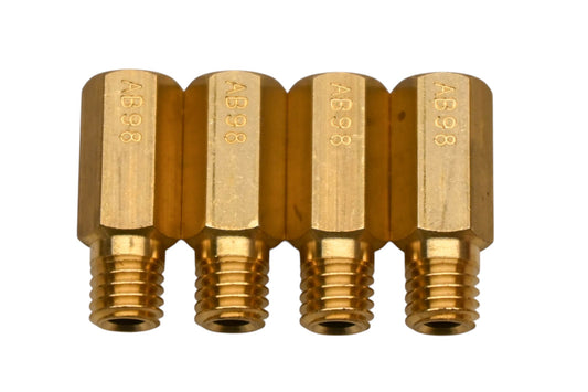 EBC CR98-4, AB98 #98 Large Hex Head Main Jets Qty 4 NOS