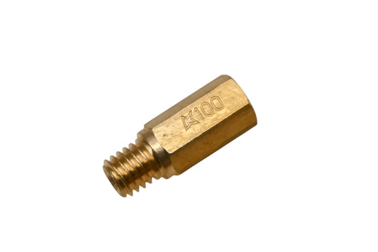 Keihin 99101-357-100 #100 Large Hex Head Main Jet NOS